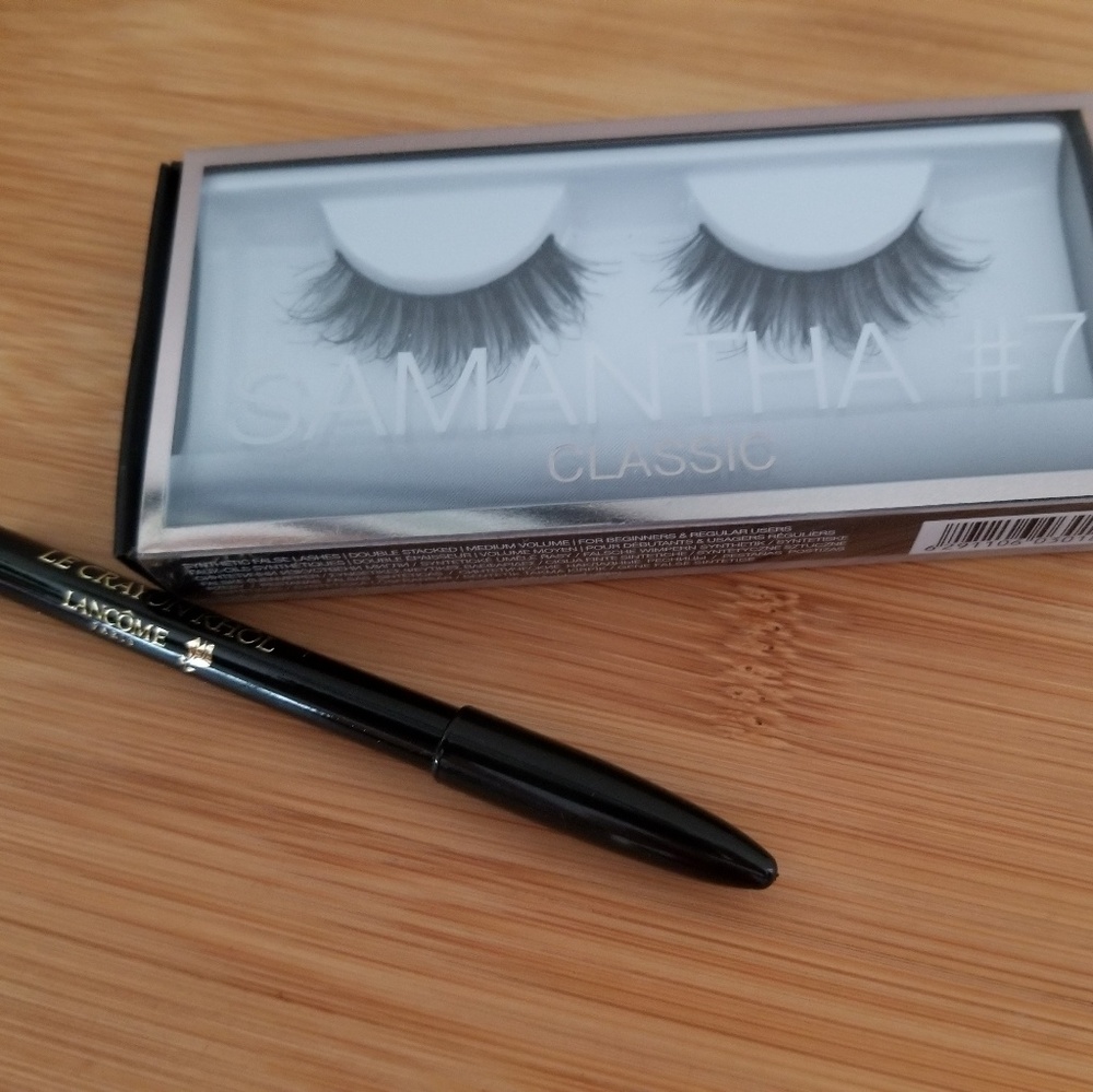 4/ $14 Lashes and Lancome eyeliner